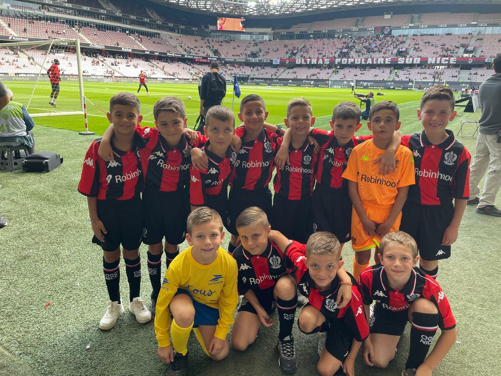 OGC NICE - PARIS FC // Entrée des joueurs