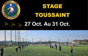 Stage de TOUSSAINT